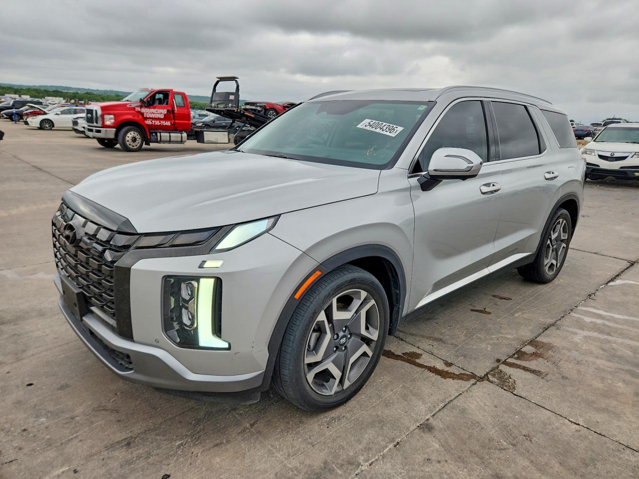 2024 Hyundai Palisade Limited, VIN KM8R54GE3RU658463 — Hail