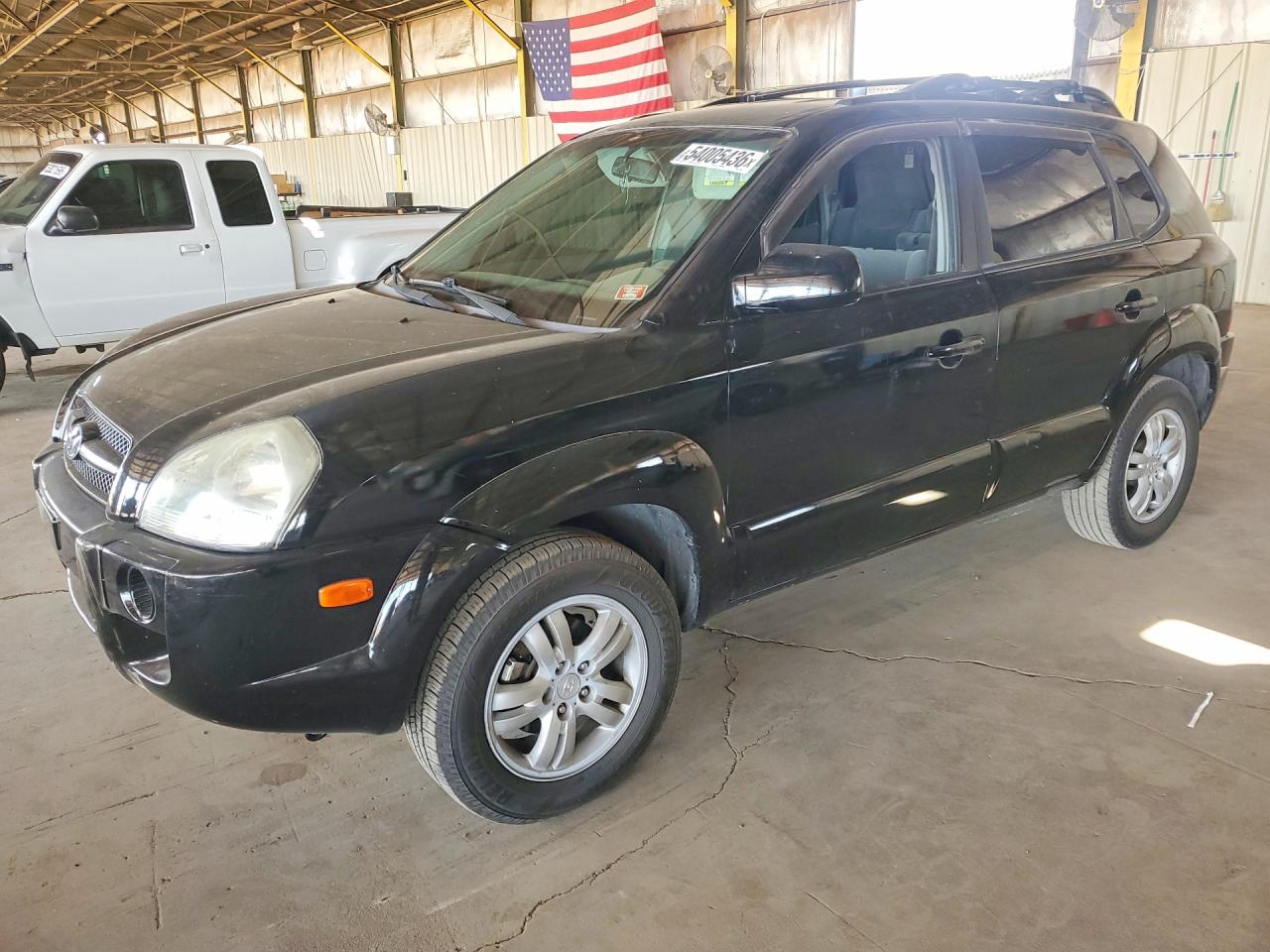 2006 Hyundai Tucson GLS, VIN KM8JN12D66U272500 — Front end