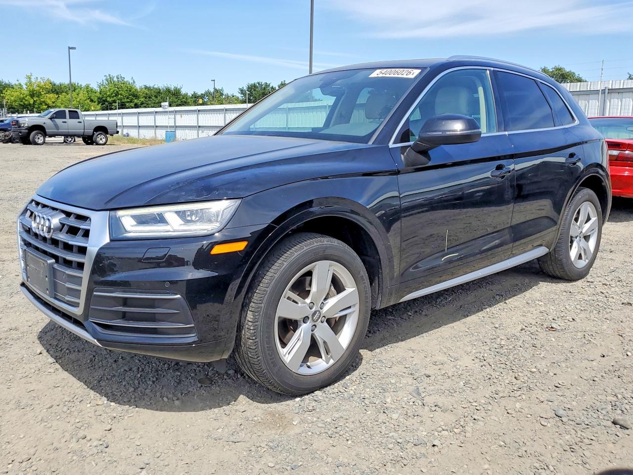 2018 Audi Q5 Premium Plus, VIN WA1BNAFY4J2150285 — Water / flood