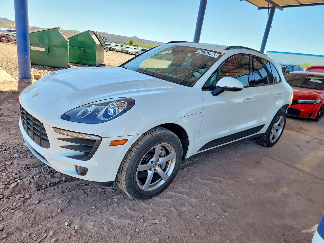 2017 Porsche Macan S, VIN WP1AB2A52HLB18628 — Rear end
