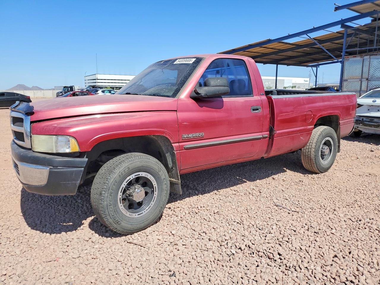 1999 Dodge 2500, VIN 3B7KC2660XM581109 — Rear end