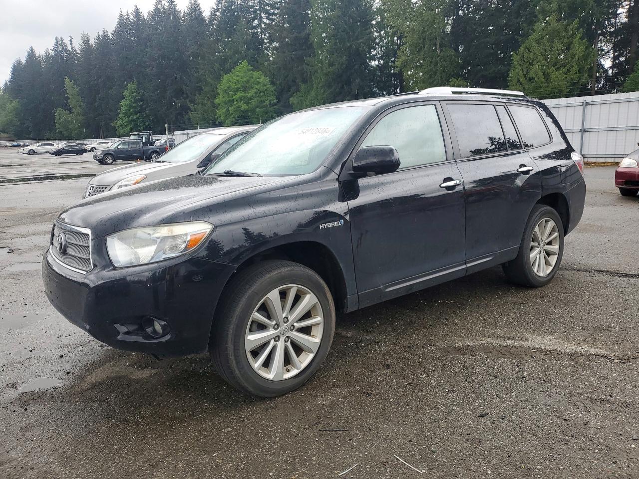 2009 Toyota Highlander Limited, VIN JTEEW44A292033769 — Front end