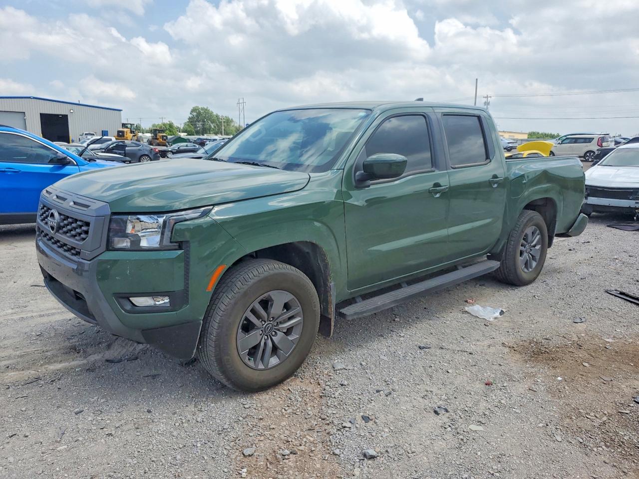 2025 Nissan Frontier Pro-4X, VIN 1N6ED1EKXSN606466 — Повреждение рамы