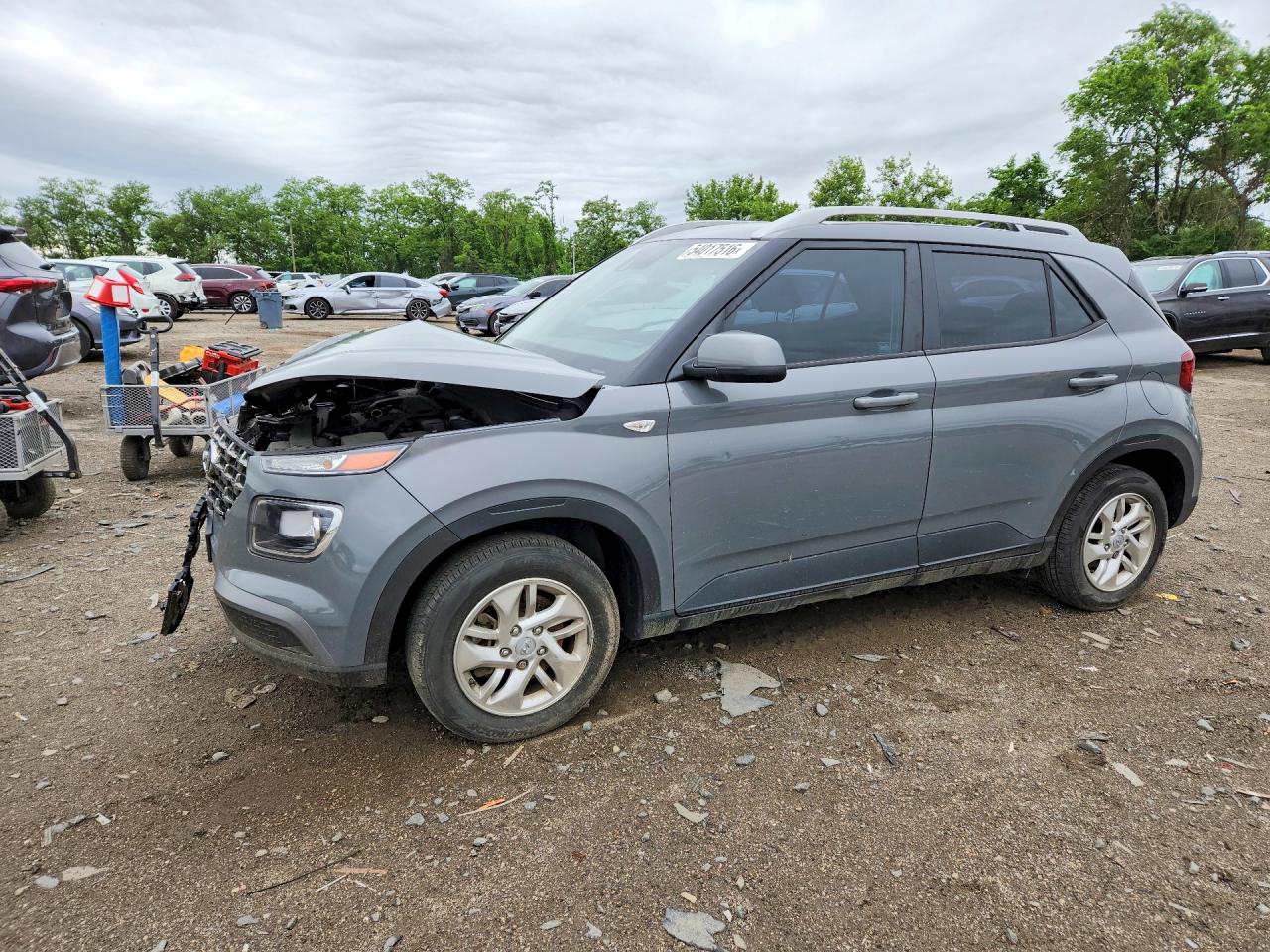2020 Hyundai Venue SEL, VIN KMHRC8A34LU032240 — Front end