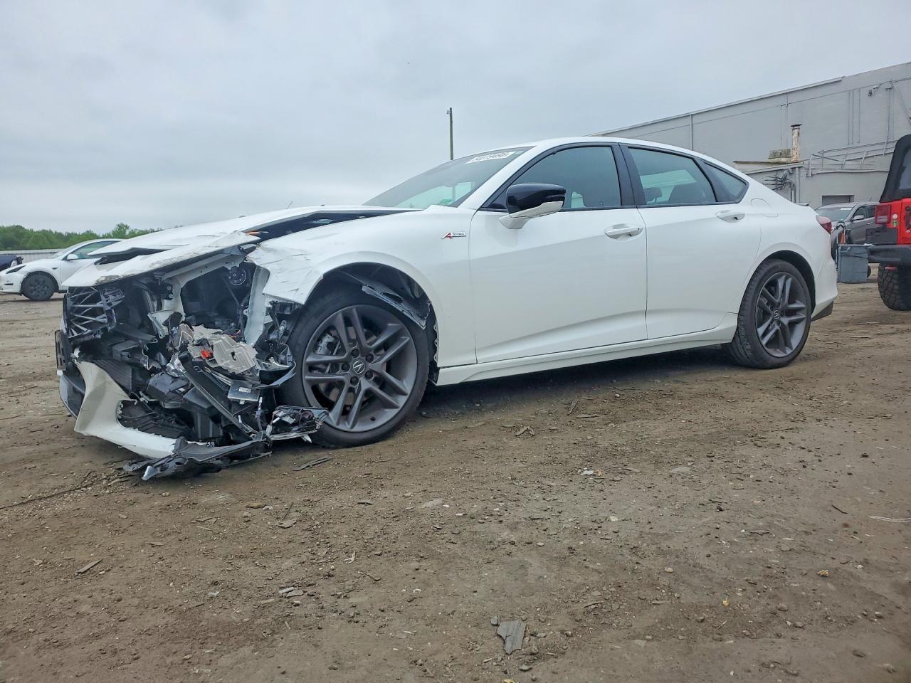 2025 Acura TLX w/A-Spec Package, VIN 19UUB6F5XSA002127 — Перед