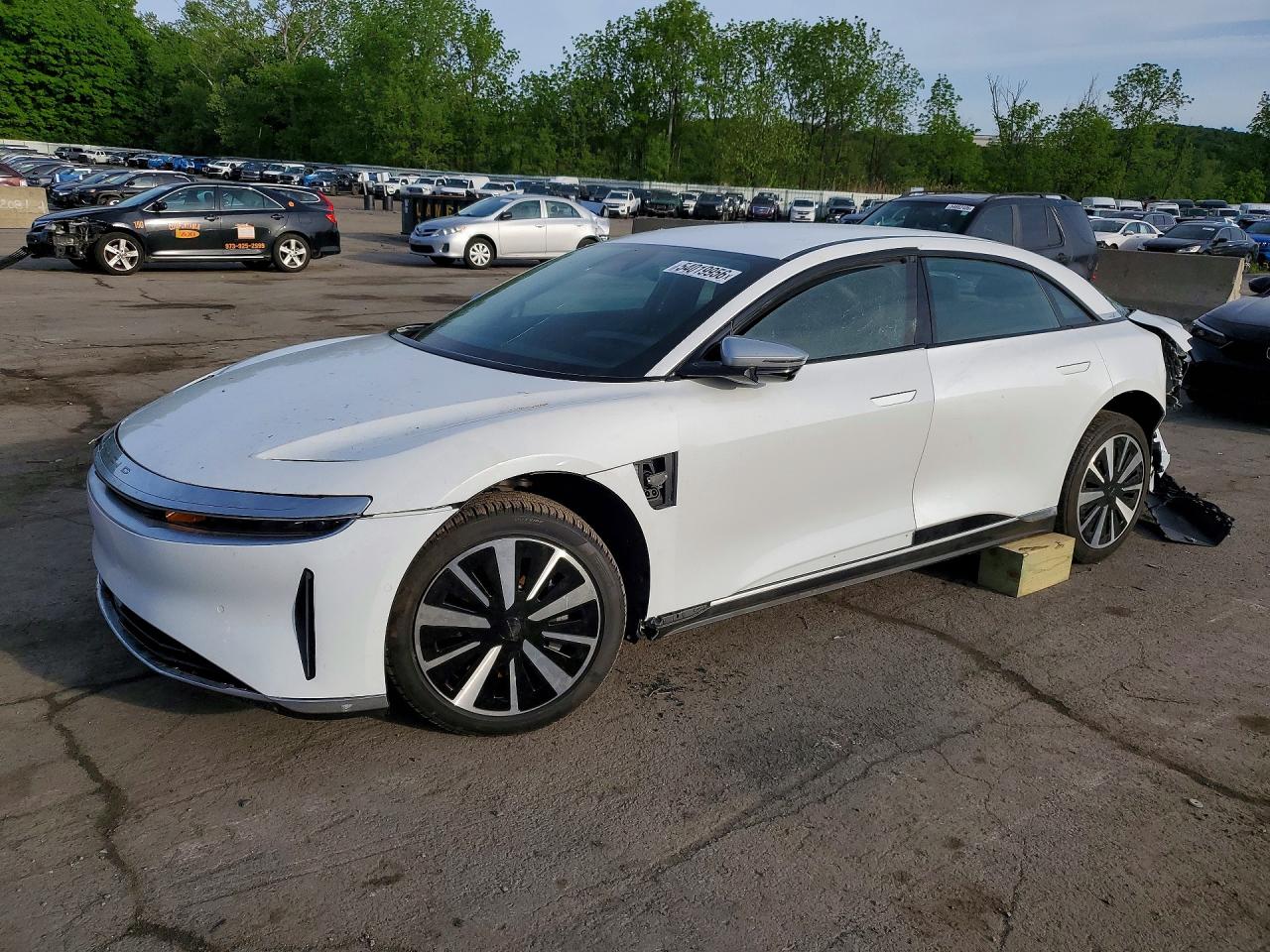 2025 Lucid Air Grand Touring, VIN 50EA1GBA4SA002892 — Rear end