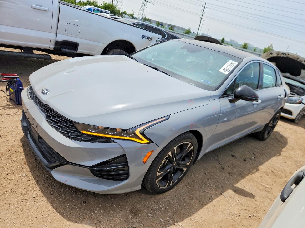 2021 Kia K5 GT-Line, VIN 5XXG64J26MG070532 — Rear end