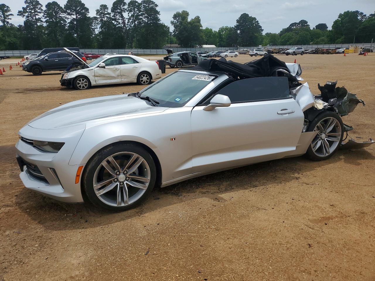2017 Chevrolet Camaro 1LT, VIN 1G1FB3DS2H0159141 — Rear end
