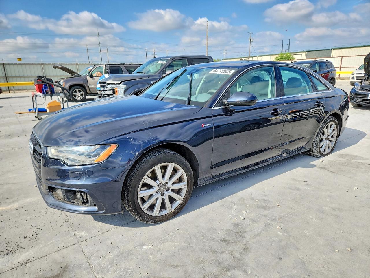 2012 Audi A6 Prestige, VIN WAUHGAFC8CN077970 — Front end