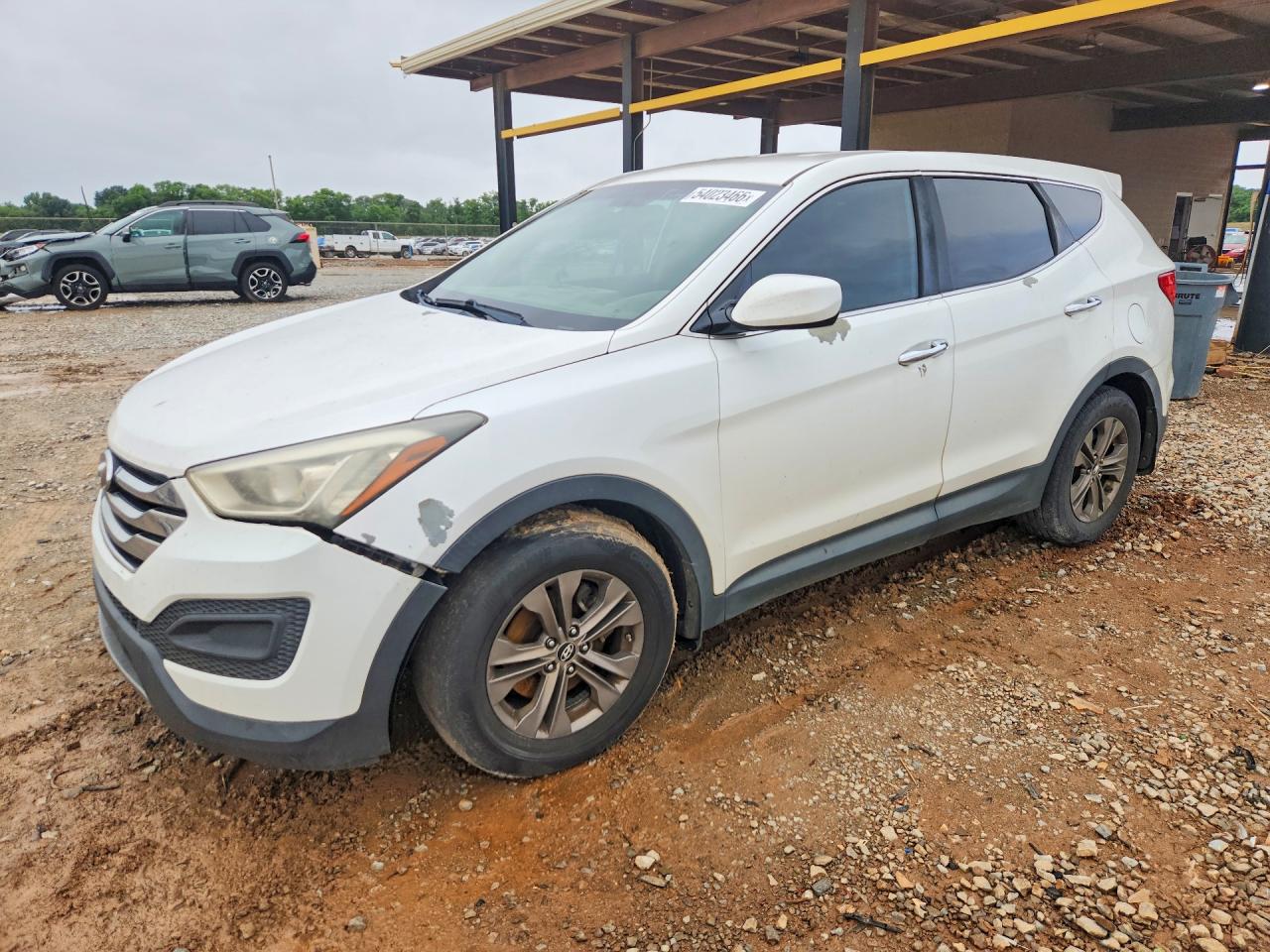 2013 Hyundai Santa Fe Sport, VIN 5XYZT3LBXDG017272 — Front end