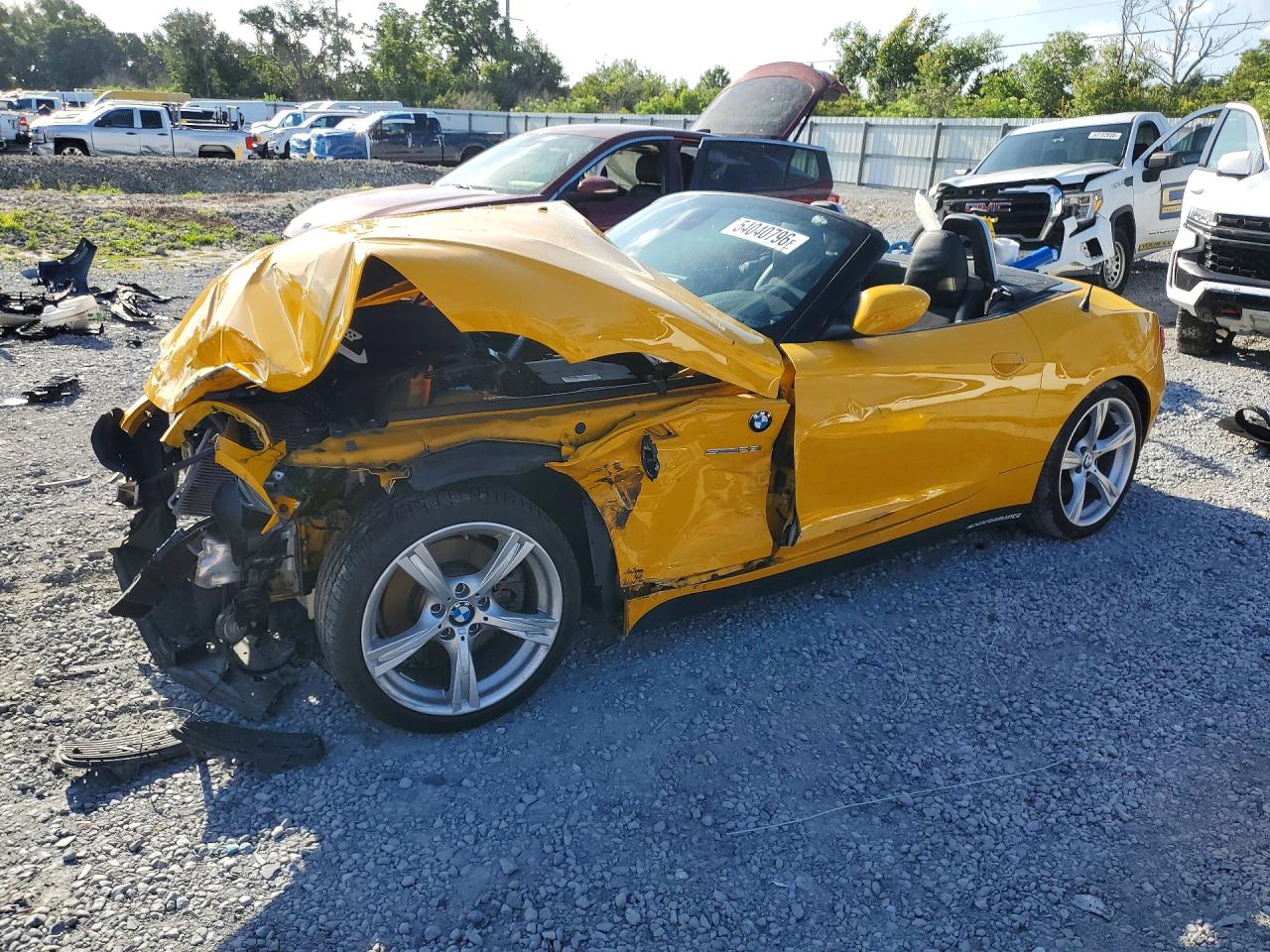 2012 BMW Z4 sDrive28i, VIN WBALL5C50CJ103407 — Перед