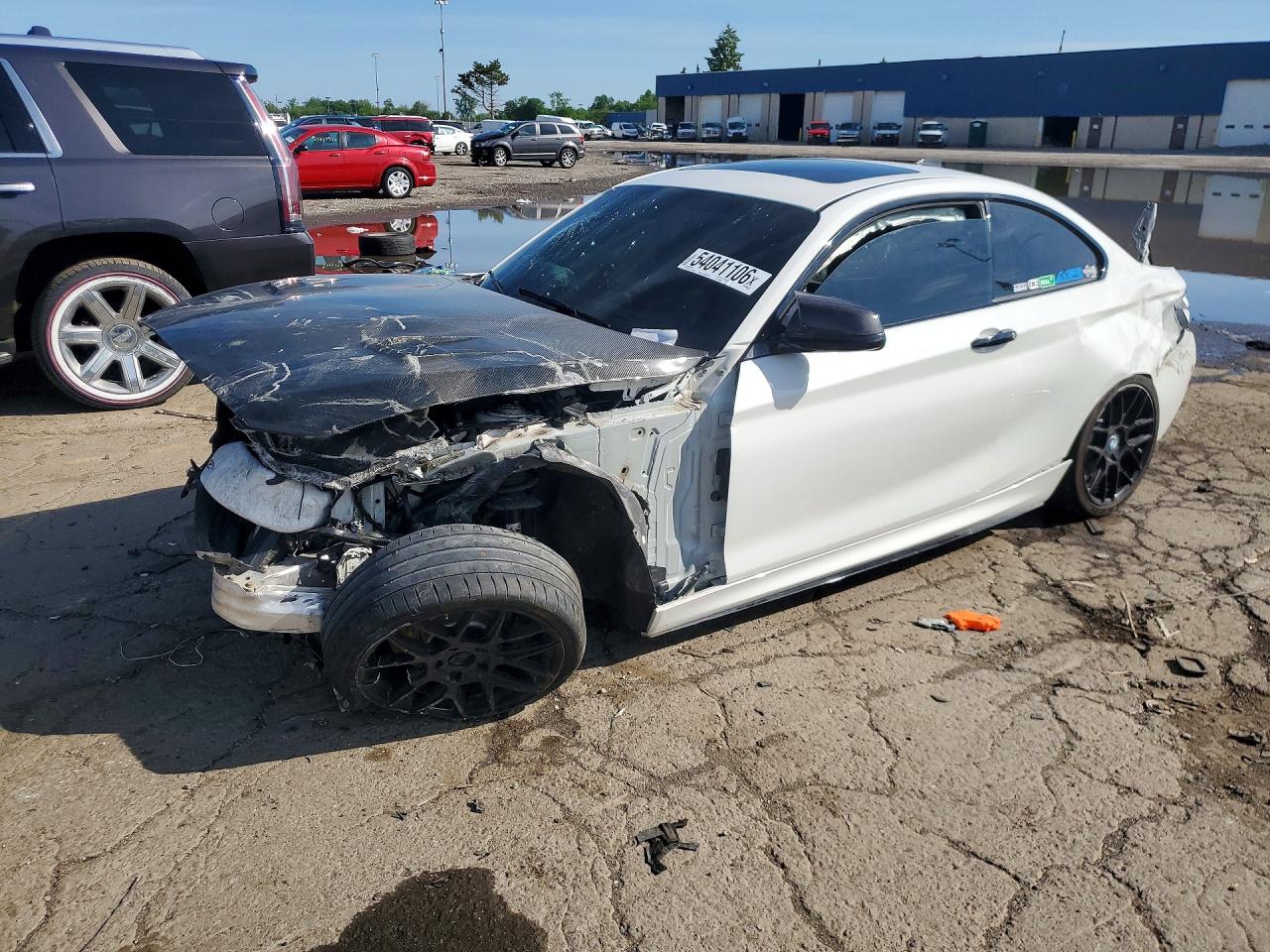 2015 BMW 2 Series M235i xDrive, VIN WBA1J9C50FVX98800 — Front end