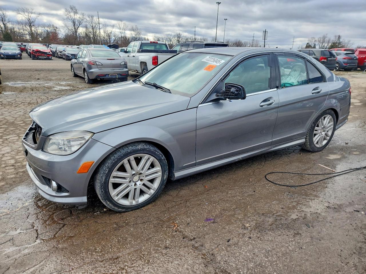 2008 Mercedes-Benz C 300 Sport, VIN WDDGF81X58F059972 — Burn