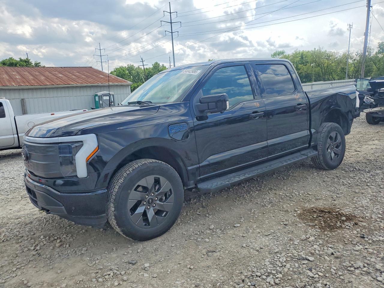 2025 Ford F-150 Lightning Lariat, VIN 1FT6W5L7XSWG10700 — Rear end