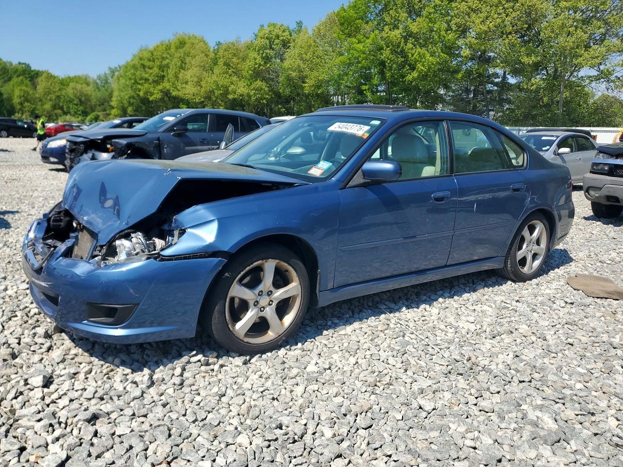 2008 Subaru Legacy Special, VIN 4S3BL616587220663 — Перед