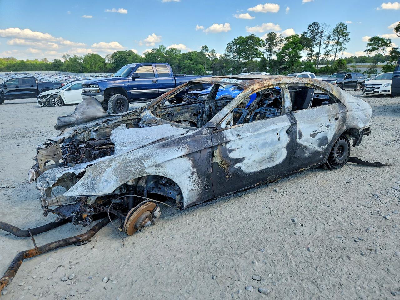 2011 Mercedes-Benz CLS 550, VIN WDDDJ7CB5BA167591 — Burn