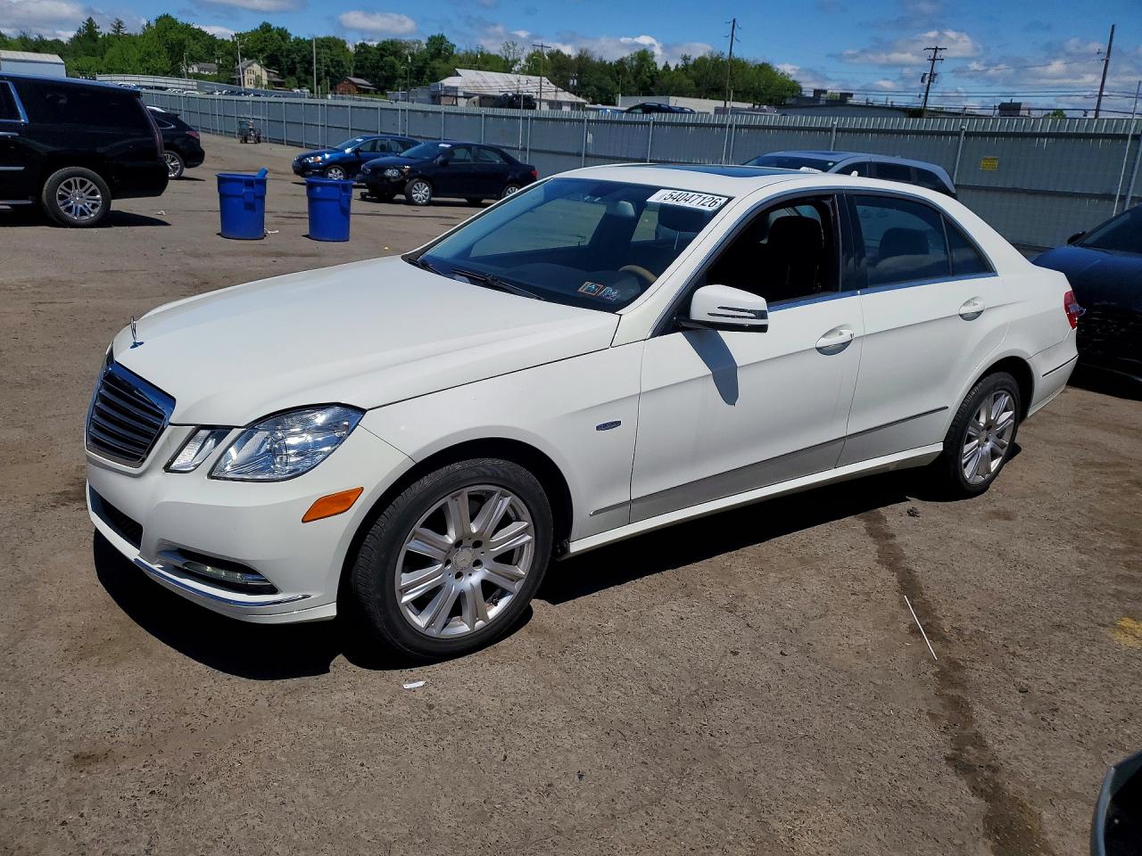 2012 Mercedes-Benz E 350 Sport, VIN WDDHF8JB9CA556148 — Mechanical