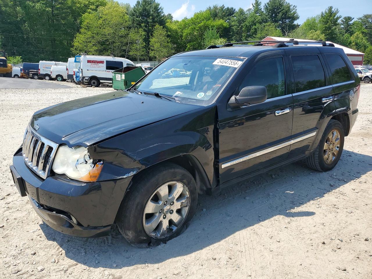 2009 Jeep Grand Cherokee, VIN 1J8HR68T99C553096 — Front end