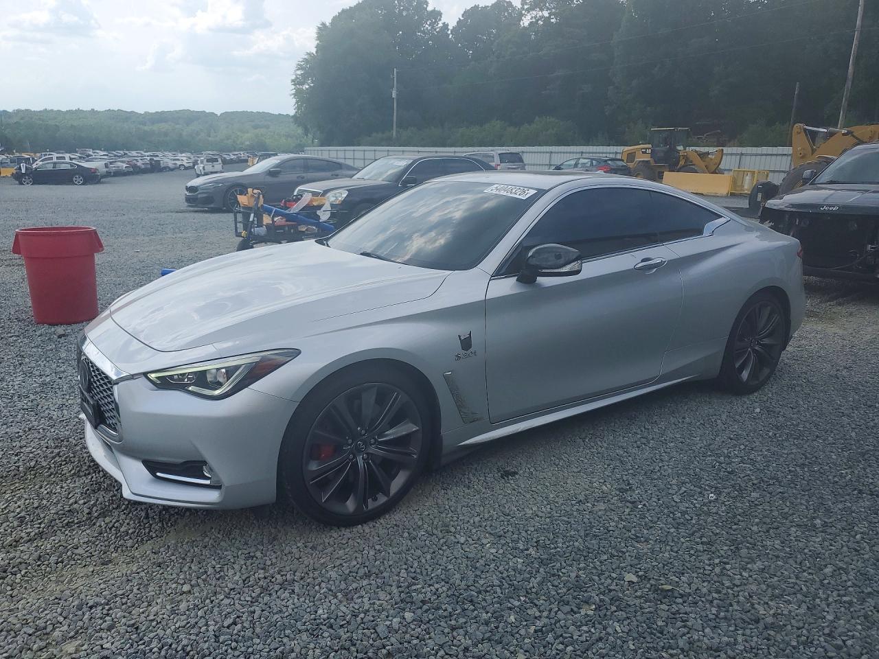 2019 Infiniti Q60 Red Sport 400, VIN JN1FV7EL1KM440315 — Roof