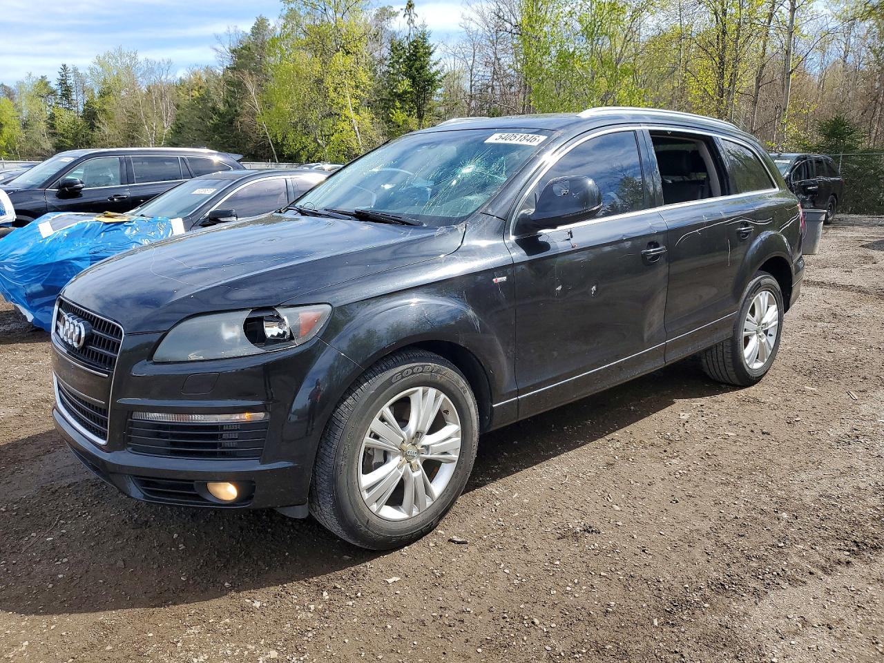 2009 Audi Q7 Premium Plus, VIN WA1AM74L89D036816 — Vandalism