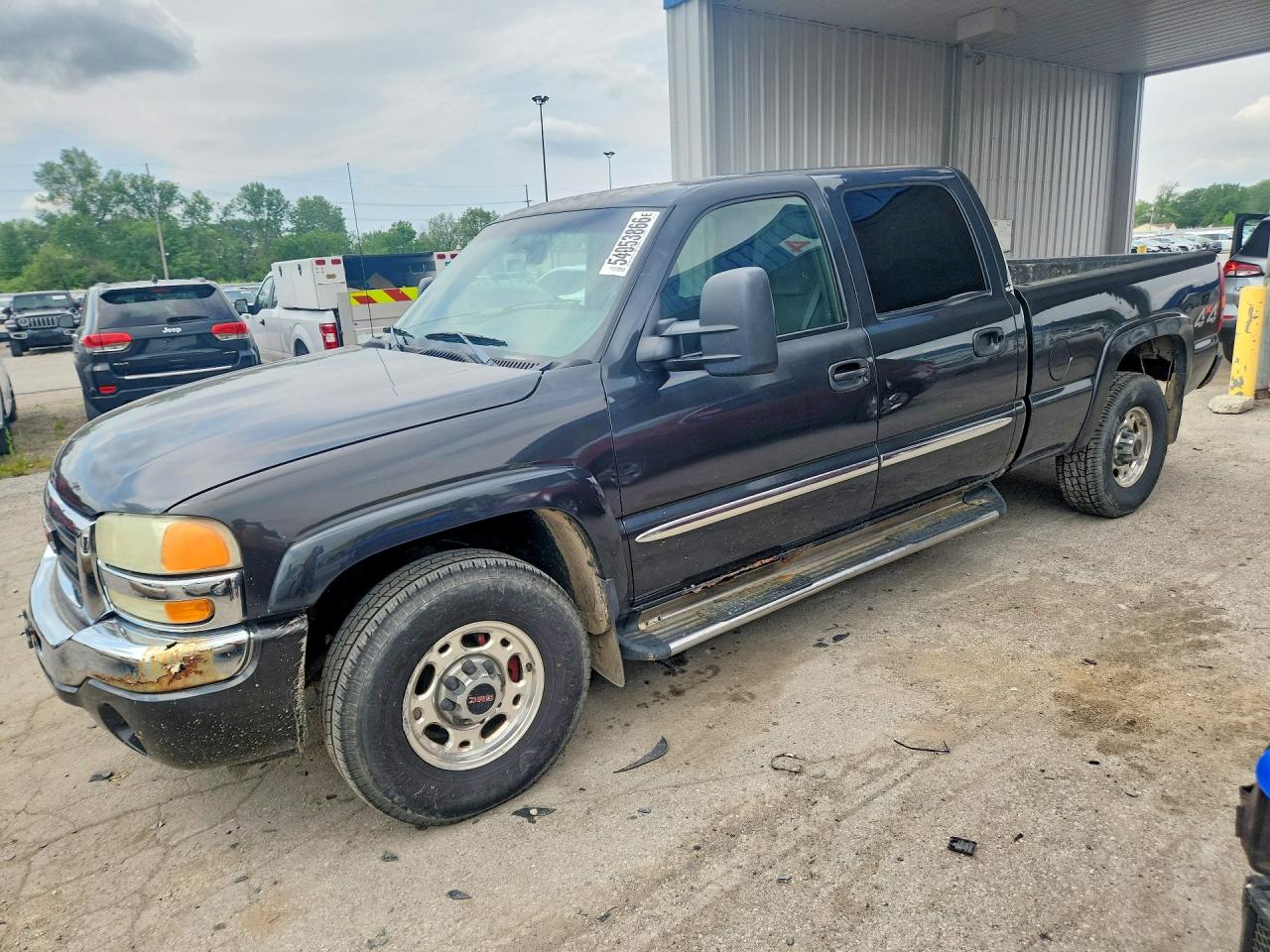 2003 GMC Sierra 1500HD SLE, VIN 1GTGK13UX3F171773 — Hail