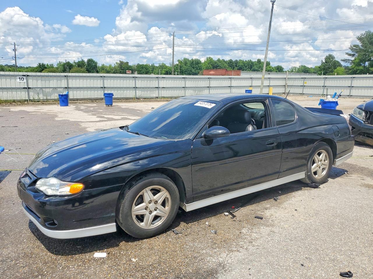 2002 Chevrolet Monte Carlo SS, VIN 2G1WX15K129354942 — Вода / потоп