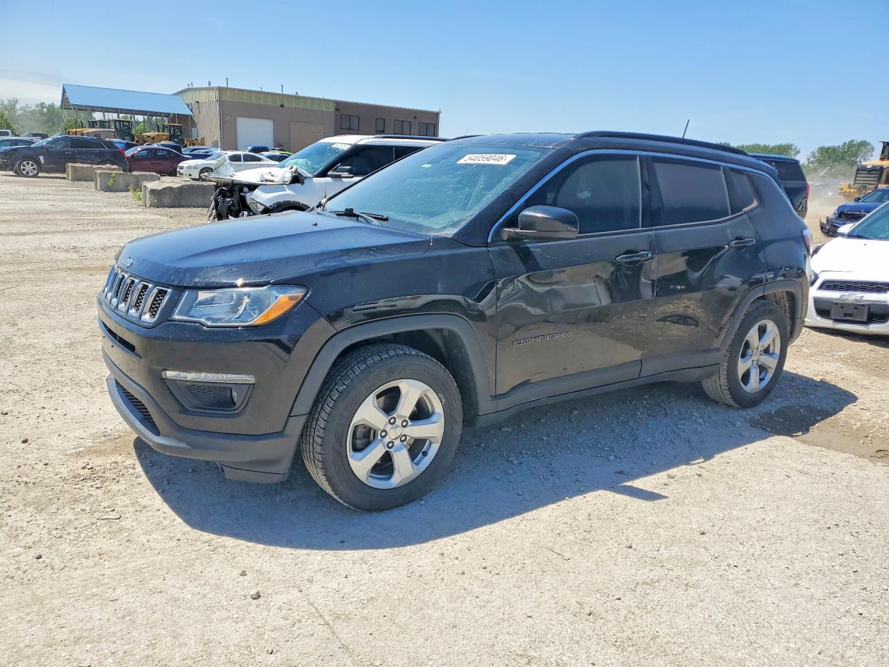 2019 Jeep Compass Latitude, VIN 3C4NJCBB6KT755923 — Undercarriage