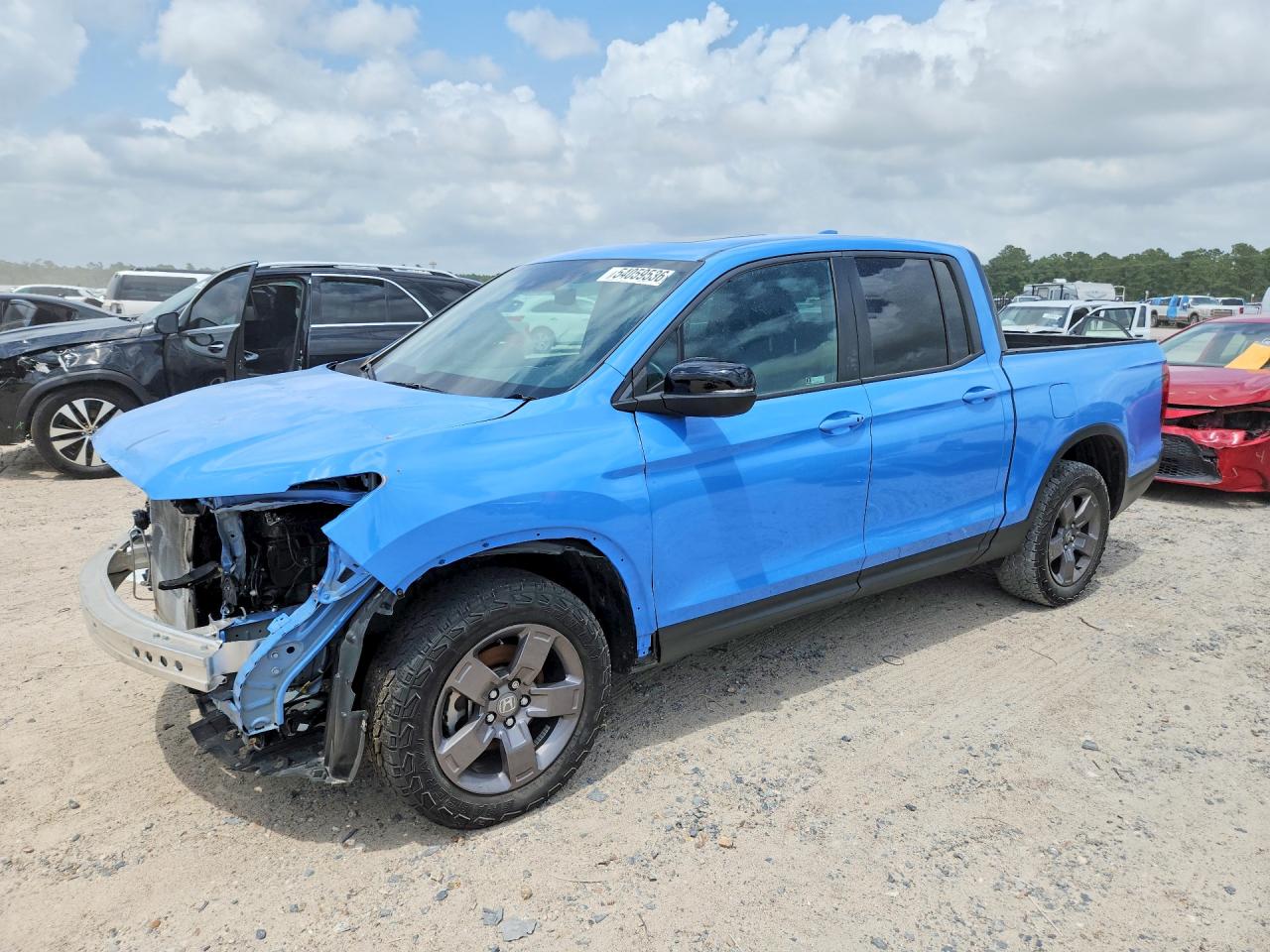 2024 Honda Ridgeline TrailSport, VIN 5FPYK3F69RB000613 — Prior damage history