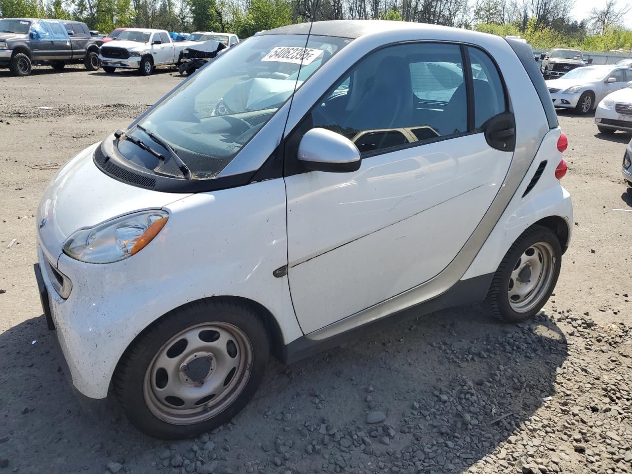 2012 Smart fortwo Pure, VIN WMEEJ3BA7CK561154 — Механическое