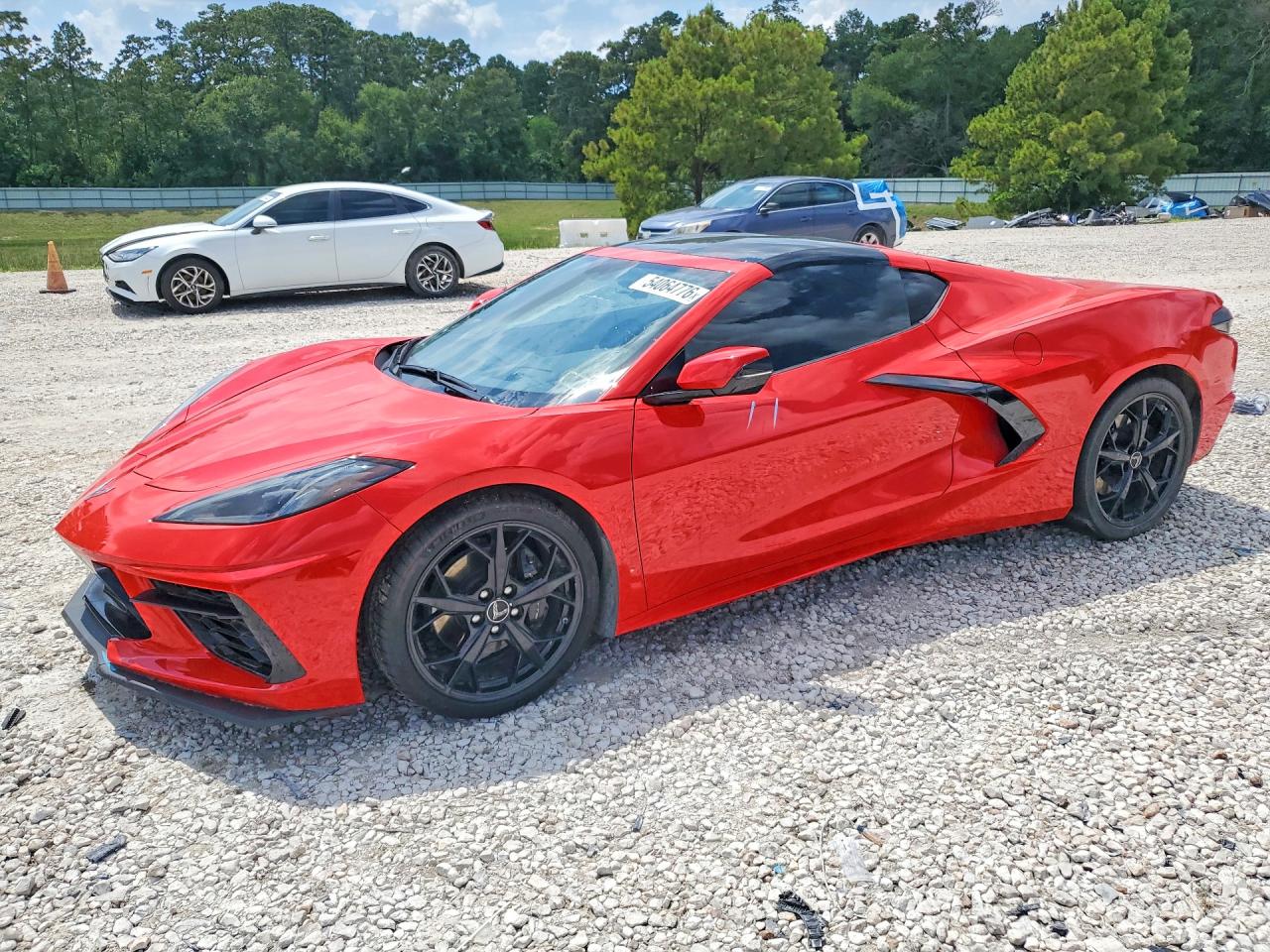 2022 Chevrolet Corvette 2LT, VIN 1G1YB2D40N5116632 — Front end