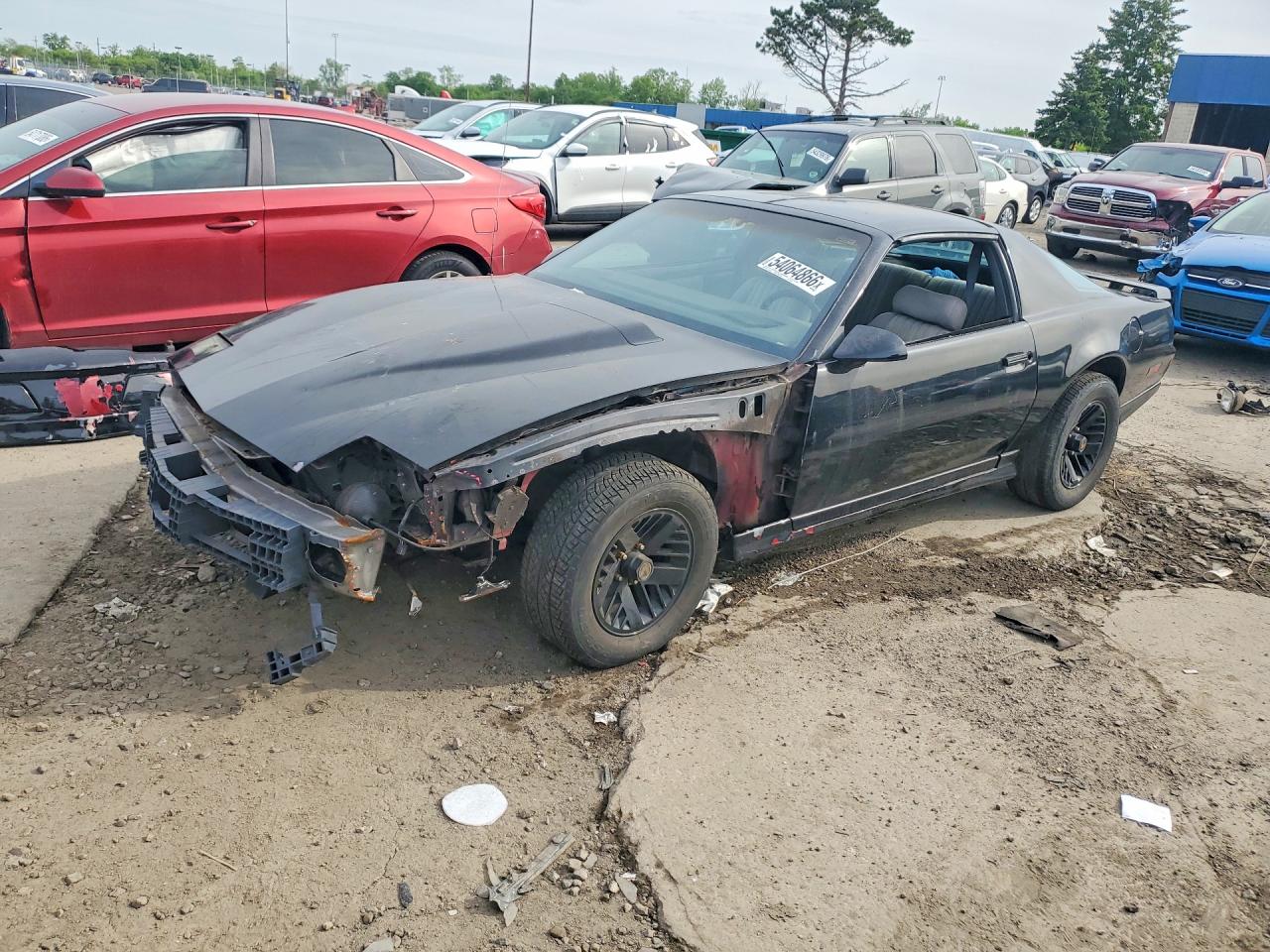 1984 Pontiac Firebird Trans Am, VIN 1G2AW87G2EL231142 — Front end