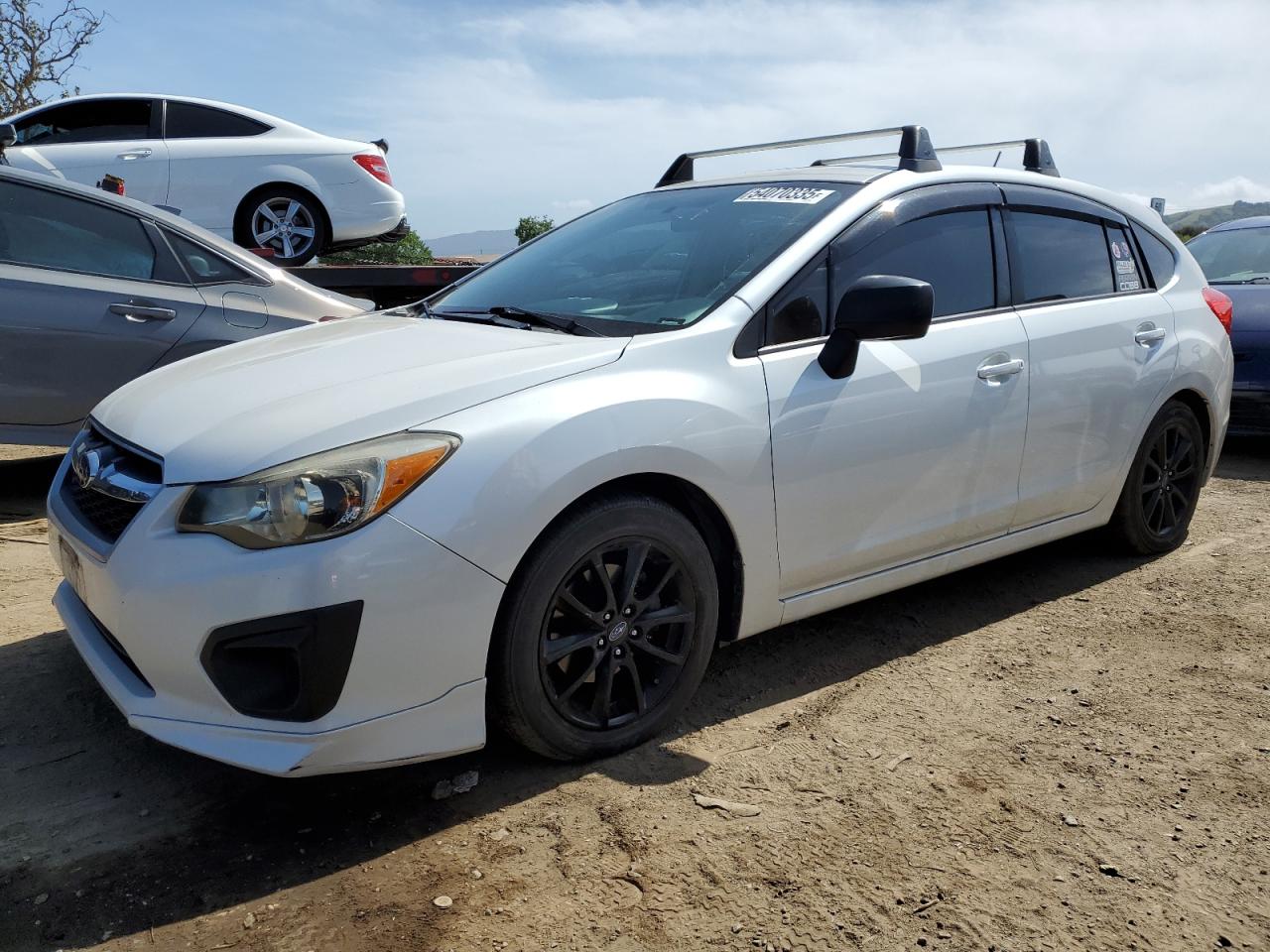 2012 Subaru Impreza 2.0i, VIN JF1GPAA66CH235324 — Auction photo