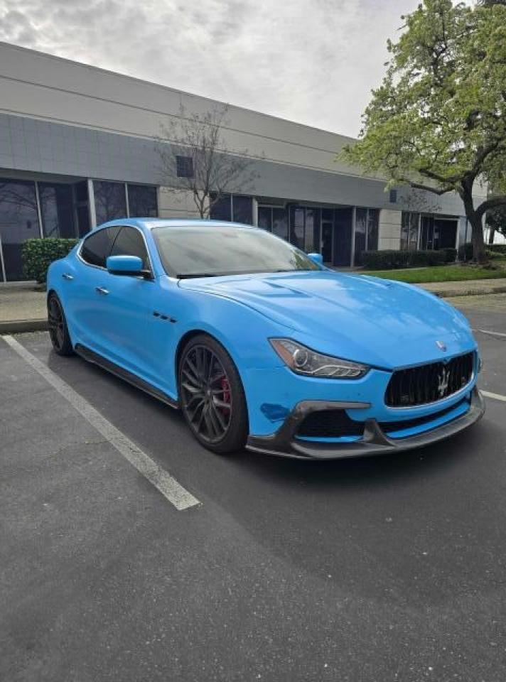 2014 Maserati Ghibli S Q4, VIN ZAM57RTA7E1089301 — Minor dents and scratches