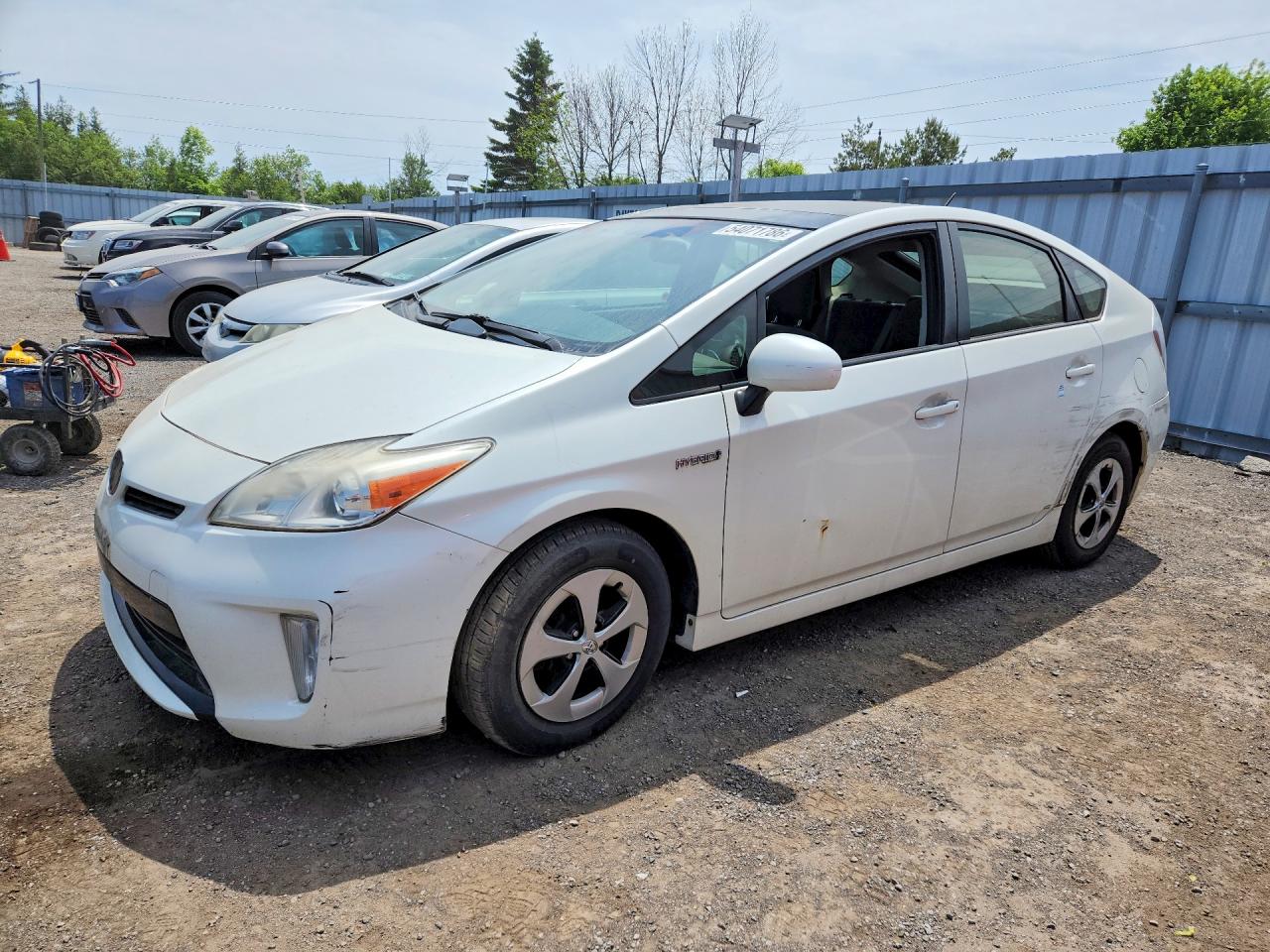 2012 Toyota Prius Four, VIN JTDKN3DU5C1548485 — Water / flood