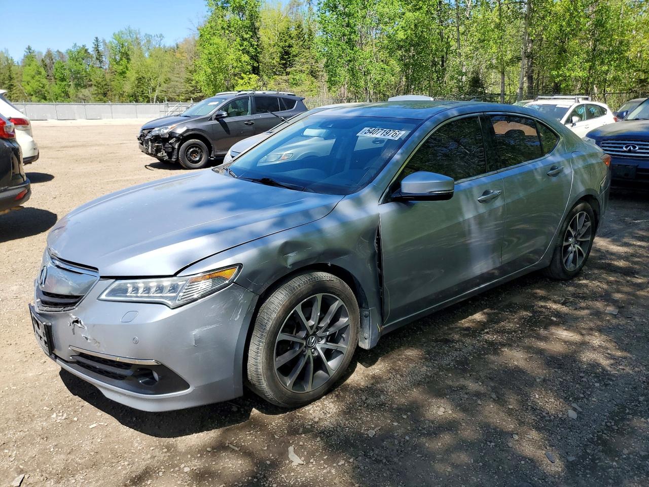 2015 Acura TLX Advance, VIN 19UUB3F79FA800835 — Front end