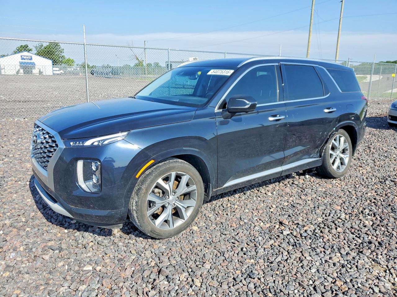 2022 Hyundai Palisade Limited, VIN KM8R54HE2NU455797 — Side