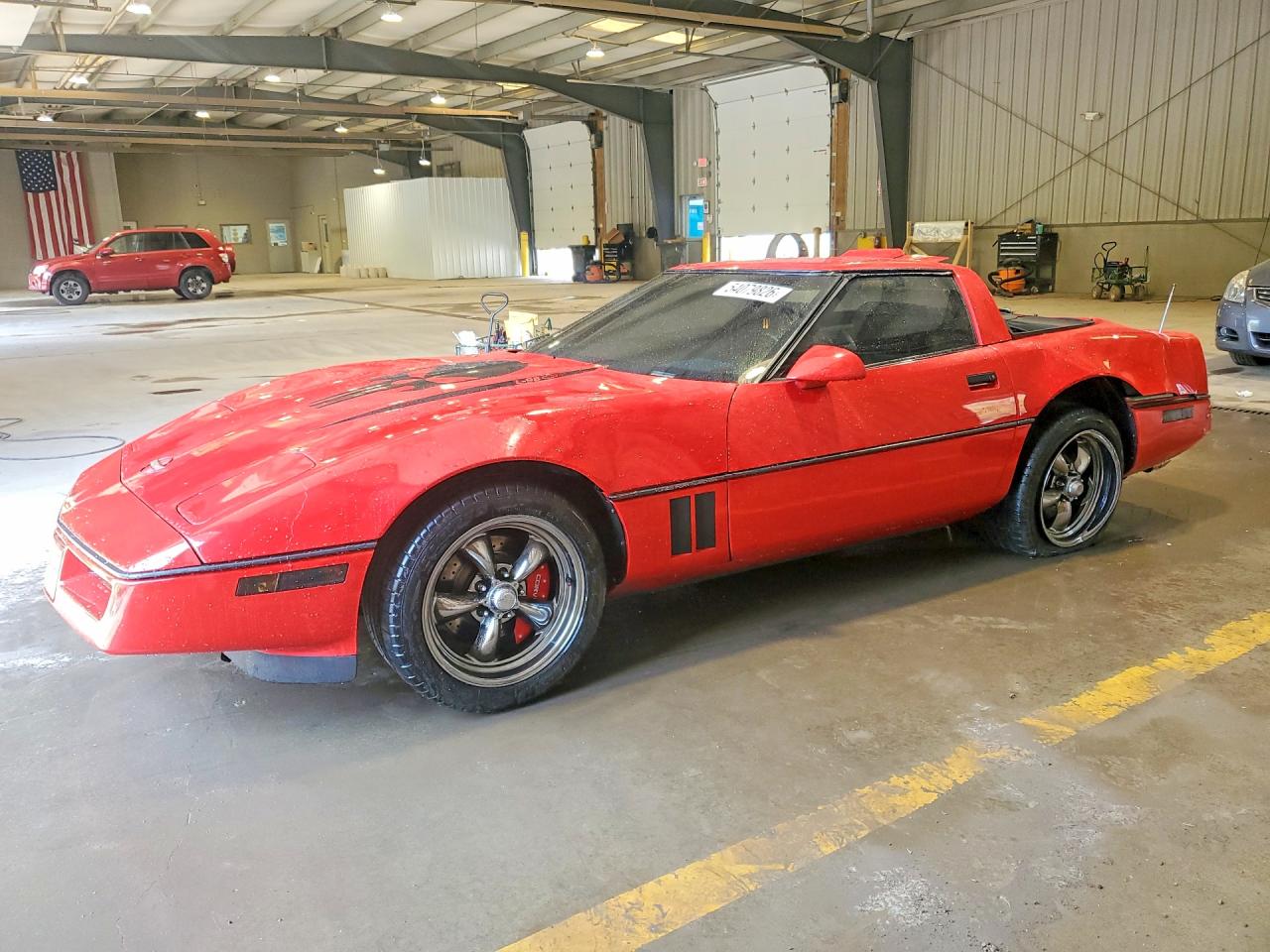 1989 Chevrolet Corvette, VIN 1G1YY2189K5115206 — Rear end