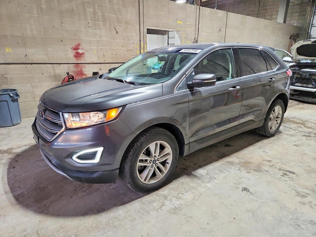 2017 Ford Edge SEL, VIN 2FMPK4J8XHBB19054 — Front end
