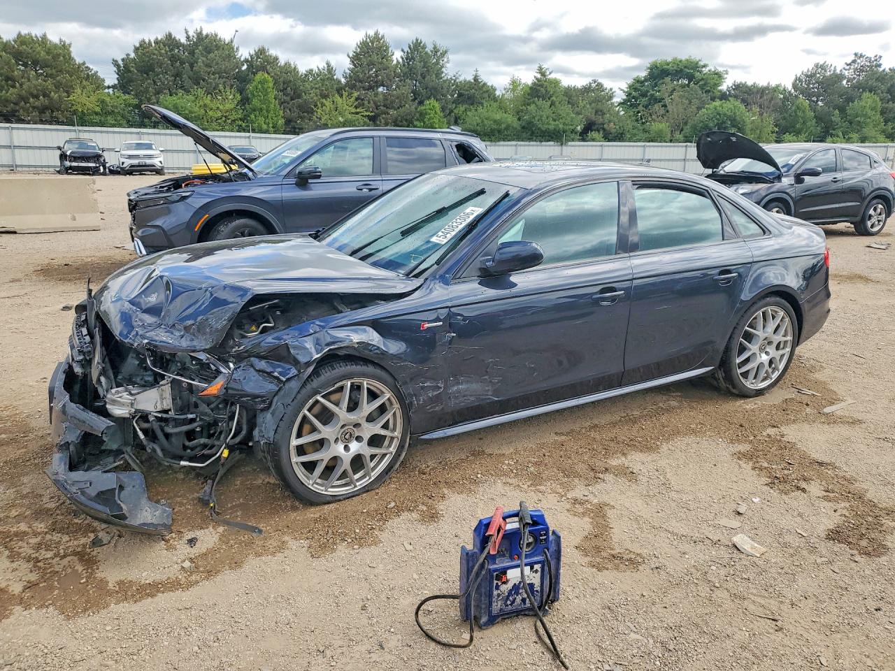 2016 Audi S4 Premium Plus, VIN WAUBGAFL1GA002854 — Перед