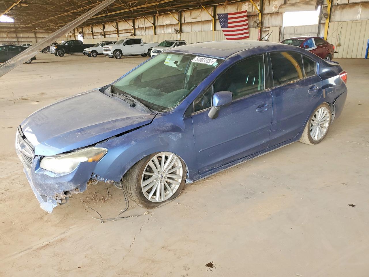 2015 Subaru Impreza Premium, VIN JF1GJAK65FH019730 — Front end