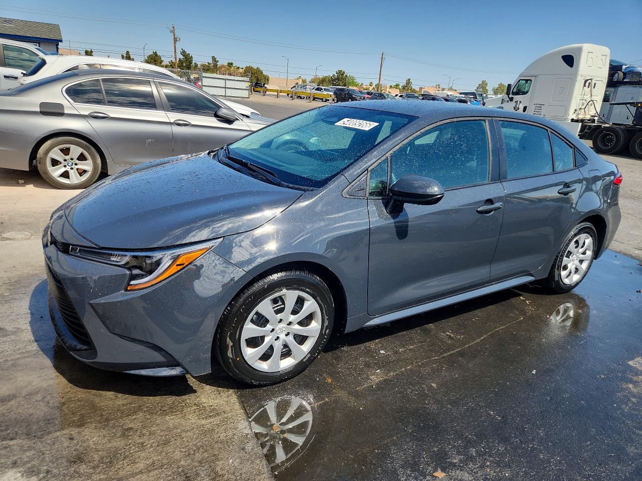 2026 Toyota Corolla LE, VIN 5YFB4MDE1TP413713 — Engine fire