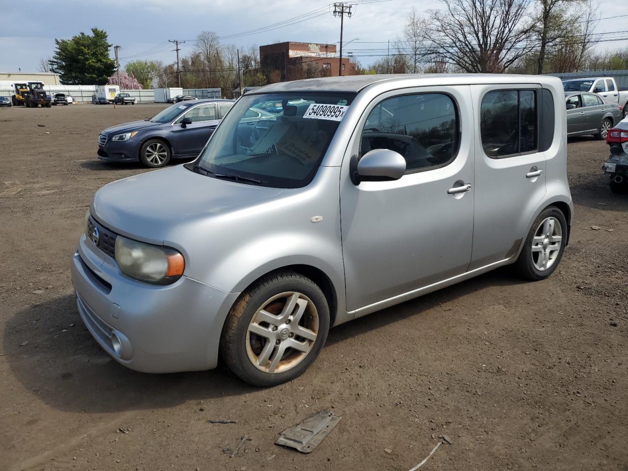 2011 Nissan Cube S, VIN JN8AZ2KR7BT206360 — Biohazard / chemical