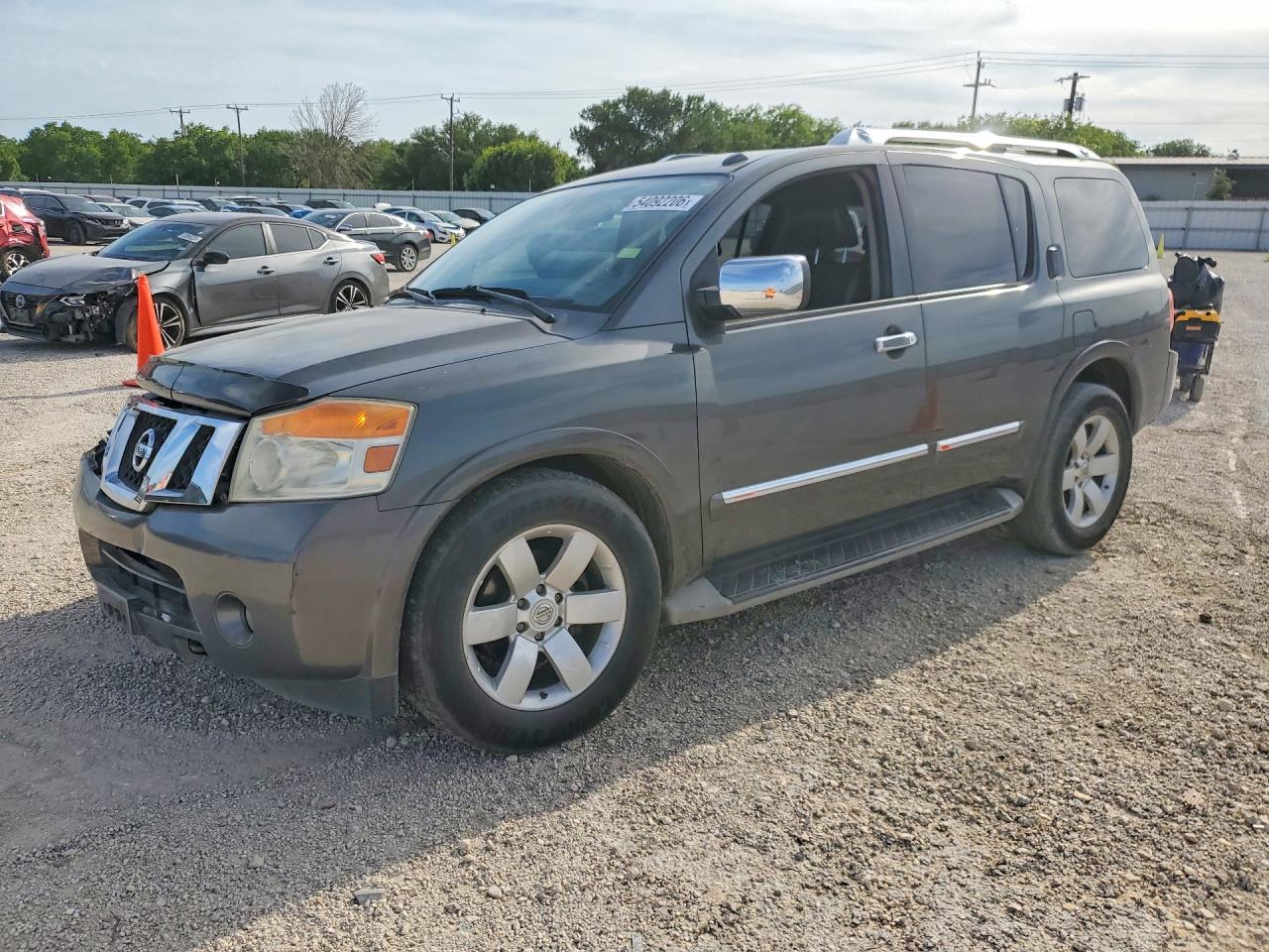 2011 Nissan Armada SL, VIN 5N1BA0ND9BN613219 — Front end