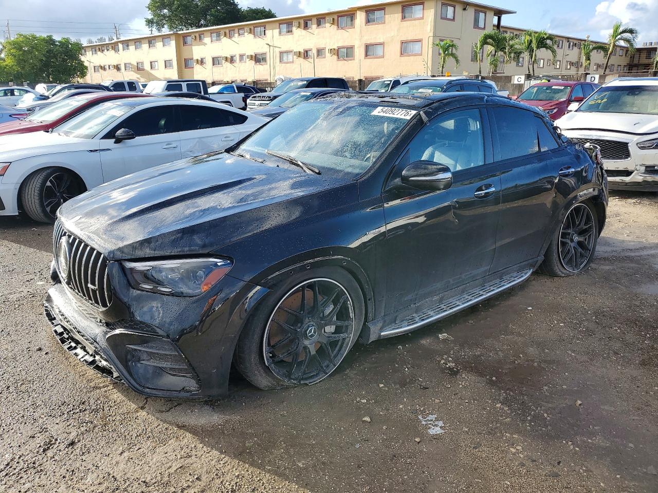 2024 Mercedes-Benz GLE 53 AMG, VIN 4JGFD6BB2RB098154 — Rollover
