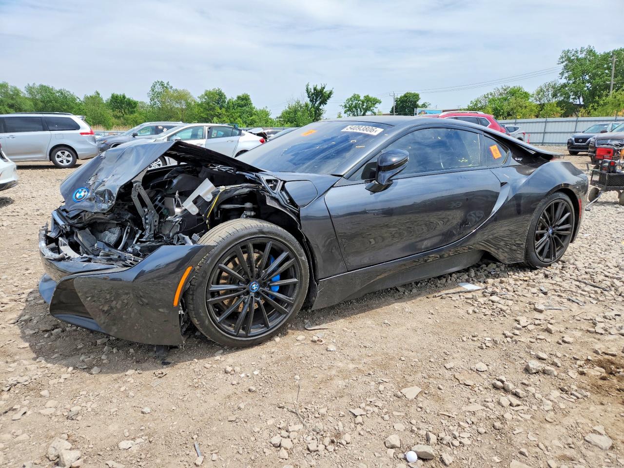 2019 BMW i8, VIN WBY2Z4C54K7F08271 — Front end