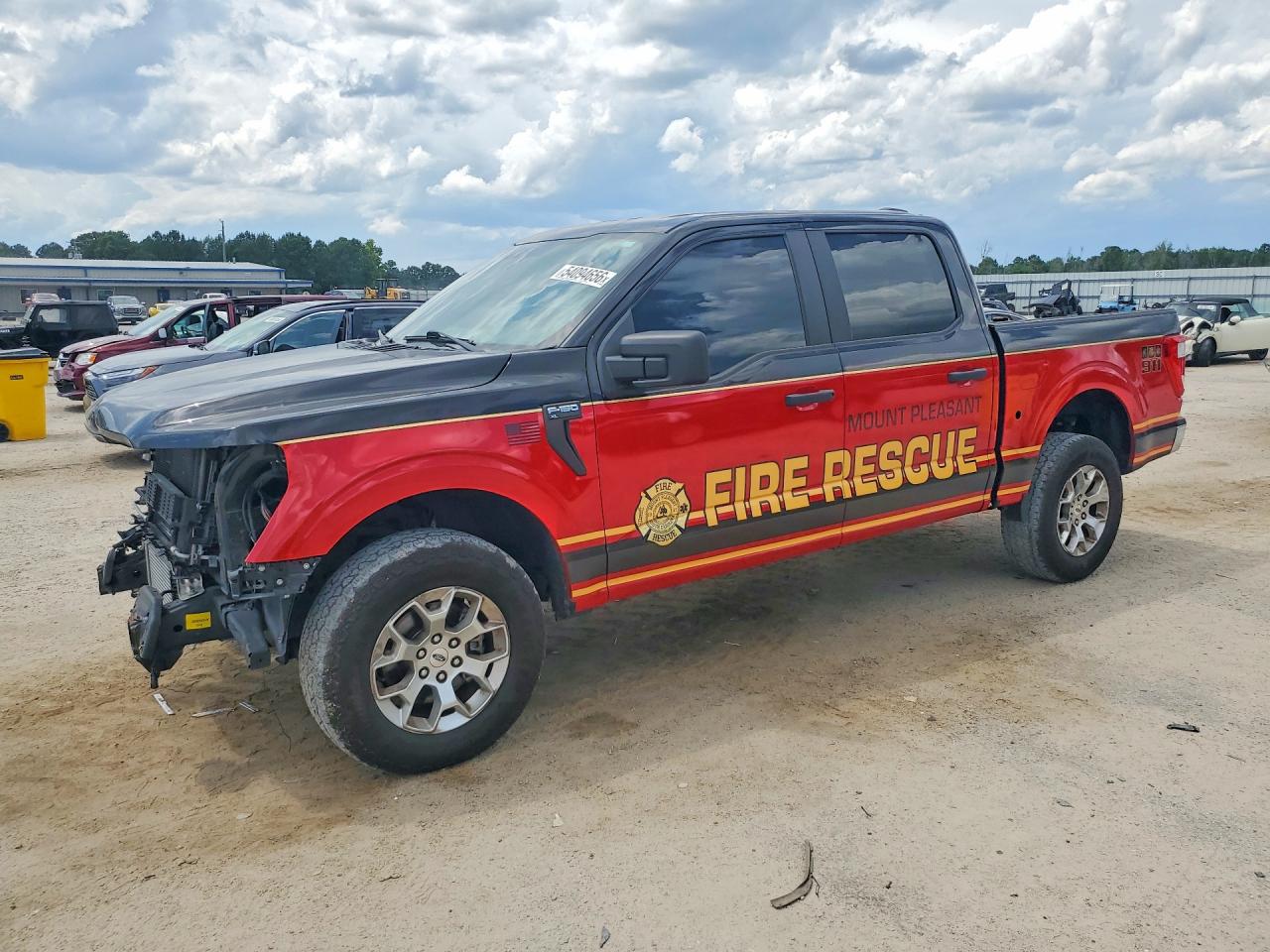 2021 Ford F-150 Police Responder XL, VIN 1FTFW1P8XMKE68564 — Front end