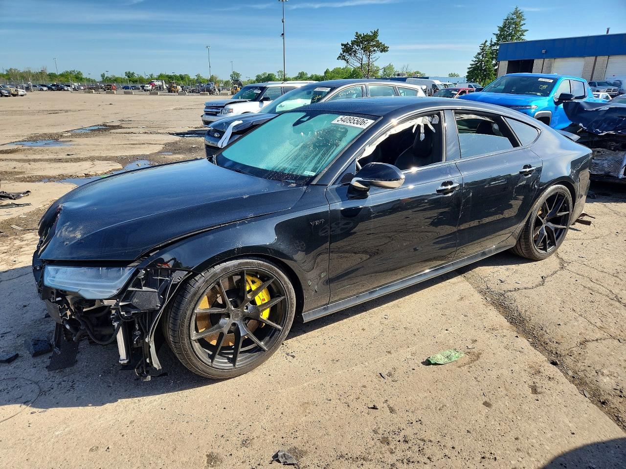 2017 Audi S7 Prestige, VIN WAU2FAFC1HN057527 — Front end