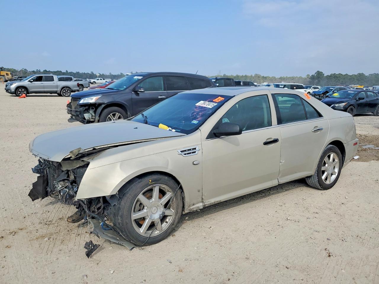 2009 Cadillac STS RWD, VIN 1G6DW67V890110475 — Перед