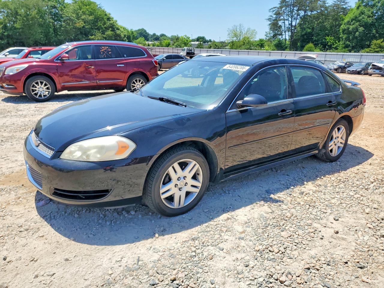 2012 Chevrolet Impala LT Fleet, VIN 2G1WG5E3XC1153878 — Rear end