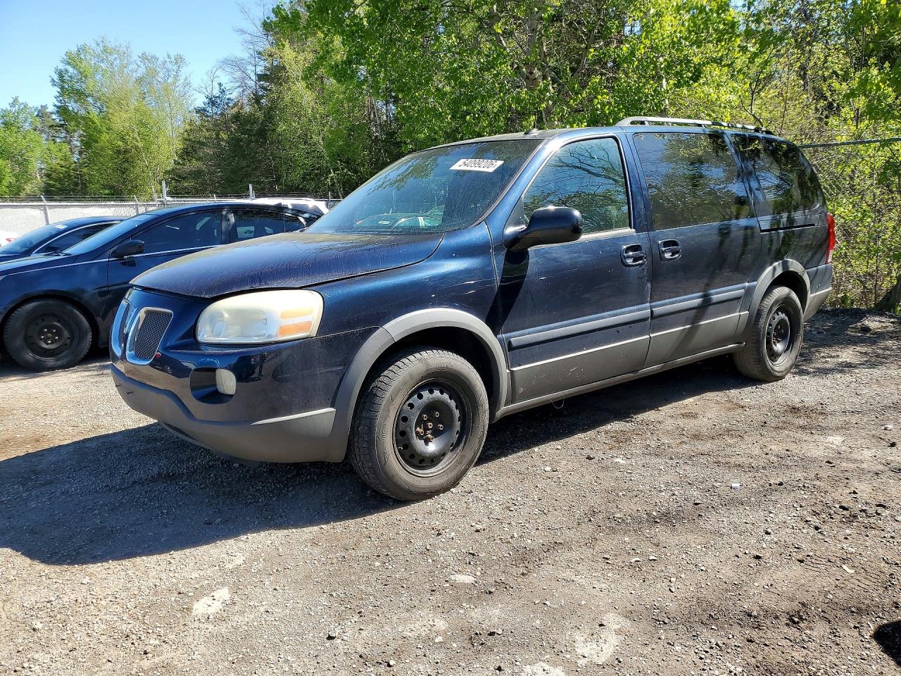 2005 Pontiac Montana, VIN 1GMDV23L55D286346 — Rear end